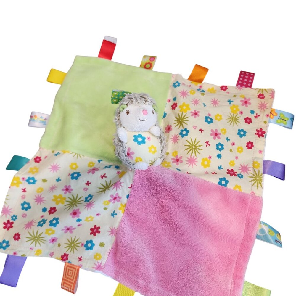 TAGGIES™ Petals Hedgehog Character Lovey Security Blanket by Mary Meyer